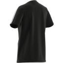 Adidas | Boys Essentials 3-Stripe Tee (Black/White)