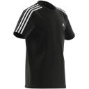 Adidas | Boys Essentials 3-Stripe Tee (Black/White)