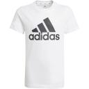 Adidas Boys Essentials Logo Tee White 5-6