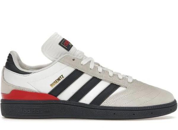 Adidas Busenitz 'White Collegiate Navy' Sneakers | Men's Size 10