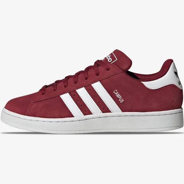 Adidas Campus 2.0 Shoes Collegiate Burgundy / White / Black 6 - Men Lifestyle Trainers