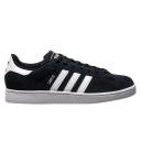 adidas-Campus 2.0 Shoes-Men-Core Black / Cloud White / Cloud White-9.5