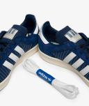 Adidas Campus 80s - Dark Blue / Footwear White / Off White - US 8.5 - Unisex