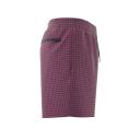 Adidas Check Swim Shorts Red Navy Blue - S