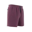 Adidas Check Swim Shorts Red Navy Blue - S