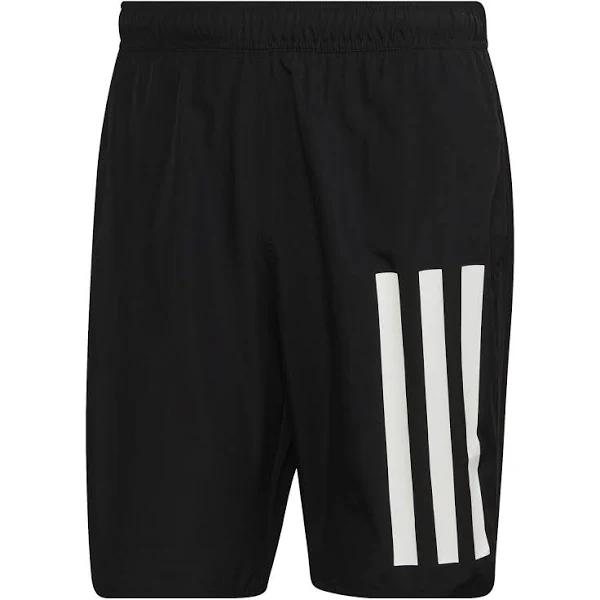 Adidas Classic Length 3STRIPES Swim Shorts Black/White M