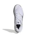Adidas Courtjam Control Tennis Shoes White / Black / White 8 - Men Tennis Trainers