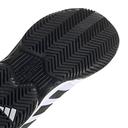 Adidas Courtjam Control Tennis Shoes White / Black / White 8 - Men Tennis Trainers