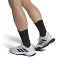Adidas Courtjam Control Tennis Shoes White / Black / White 8 - Men Tennis Trainers