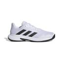 Adidas Courtjam Control Tennis Shoes White / Black / White 9 - Men Tennis Trainers