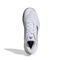 Adidas Courtjam Control Tennis Shoes White / Black / White 9 - Men Tennis Trainers