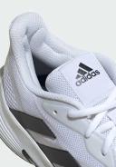 Adidas Courtjam Control Tennis Shoes White / Black / White 9 - Men Tennis Trainers