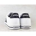 Adidas Daily 3.0 Shoes White / Black / White 9 - Men Skateboarding Trainers