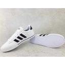 Adidas Daily 3.0 Shoes White / Black / White 9 - Men Skateboarding Trainers