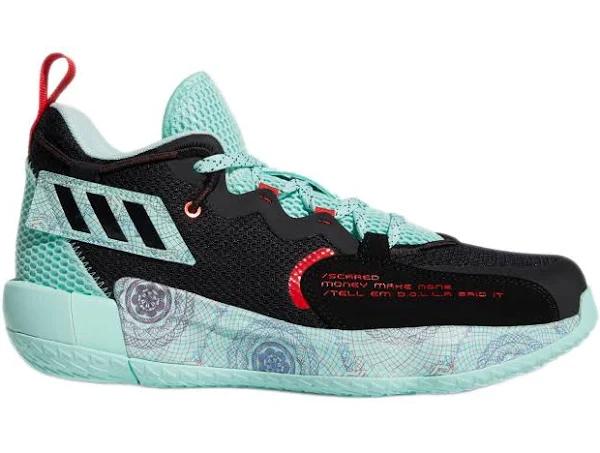 Adidas Dame 7 EXTPLY 'Black Clear Mint' Sneakers | Men's Size 12