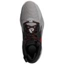 Adidas Dame 8 Shoes Grey / Red / Black 11 - Unisex Basketball Trainers