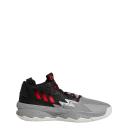 Adidas Dame 8 Shoes Grey / Red / Black 11 - Unisex Basketball Trainers