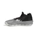 Adidas Dame 8 Shoes Grey / Red / Black 11 - Unisex Basketball Trainers