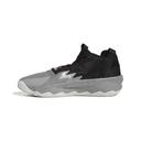 Adidas Dame 8 Shoes Grey / Red / Black 9 - Unisex Basketball Trainers