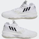 Adidas Dame 8 Shoes White / Black / Grey size - Unisex Basketball Trainers