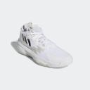 Adidas Dame 8 Shoes White / Black / Grey size - Unisex Basketball Trainers