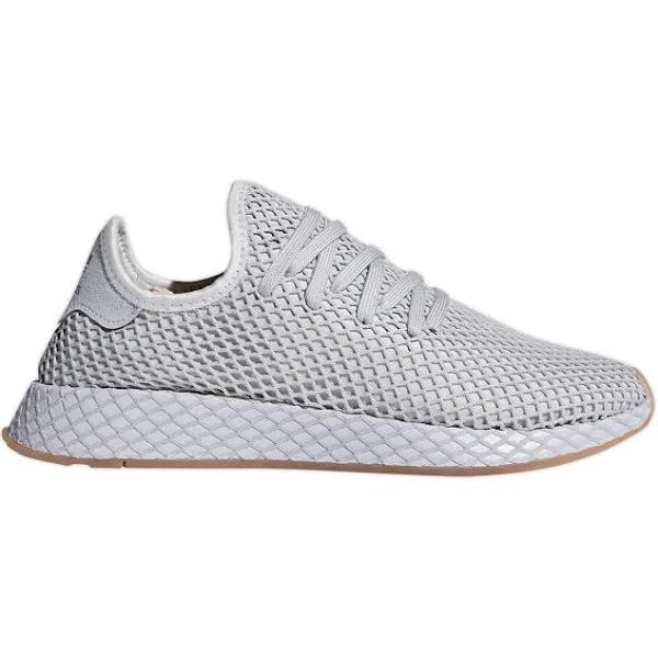 Adidas Deerupt 'Light Grey' Mens Sneakers - Size 8.5