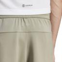 adidas-Designed for Training Shorts-Men-Silver Pebble-S 5"