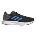 adidas-Duramo 10 Shoes-Men-Core Black / Pulse Blue / Impact Orange-11