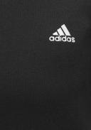 adidas-Essentials 3-Stripes Fleece Sweatshirt-Women-Black / White-XL