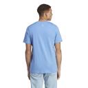 Adidas Essentials Big Logo Short Sleeve T-Shirt Sky Blue White - M