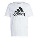 Adidas Essentials Big Logo Short Sleeve T-Shirt White Jet Black - 3XL