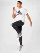 Adidas Essentials Big Logo Short Sleeve T-Shirt White Jet Black - 3XL