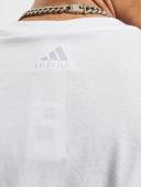 Adidas Essentials Big Logo Short Sleeve T-Shirt White Jet Black - 3XL
