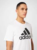 Adidas Essentials Big Logo Short Sleeve T-Shirt White Jet Black - 3XL