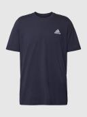 adidas-Essentials Embroidered Small Logo Tee-Men-Legend Ink-S