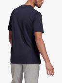 adidas-Essentials Embroidered Small Logo Tee-Men-Legend Ink-S