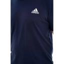 adidas-Essentials Embroidered Small Logo Tee-Men-Legend Ink-S