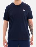 adidas-Essentials Embroidered Small Logo Tee-Men-Legend Ink-S