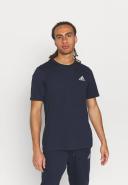 adidas-Essentials Embroidered Small Logo Tee-Men-Legend Ink-S