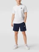 adidas-Essentials Embroidered Small Logo Tee-Men-White / Black-2xl
