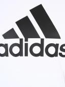 Adidas Essentials Fleece 3-Stripes Logo Hoodie. Mens. White 2XL