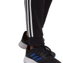 adidas-Essentials Fleece Open Hem 3-Stripes Pants-Men-Black-L