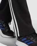 adidas-Essentials Fleece Open Hem 3-Stripes Pants-Men-Black-XL