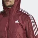 adidas-Essentials Insulated Hooded Jacket-Men-Shadow Red-S