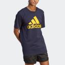 Adidas Essentials T-Shirt - Big Logo Legend Ink/Bold Gold / L