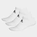 Adidas Fold Cuff Crew Socks 3 Pack - White