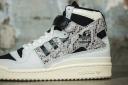 Adidas Forum 84 Hi W Grey One/ Core White/ Core Black