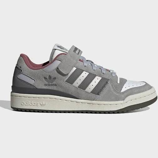 adidas-Forum 84 Home Alone 2-Unisex-Charcoal Solid Grey / Crystal White / Grey Four-7.5