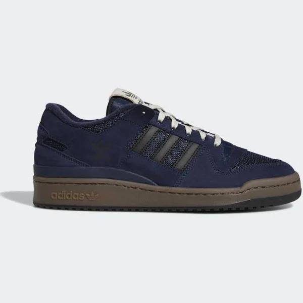 adidas-Forum 84 Low ADV Shoes-Men-Collegiate Navy / Core Black / Blue Bird-8.5