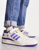 adidas-Forum 84 Low Shoes-Men-Off White / Collegiate Purple / Cream White-7